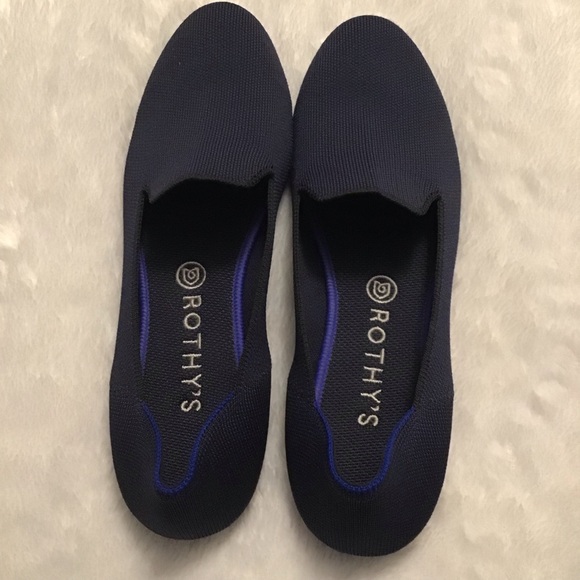 Rothy's The Loafer, Navy Blue. Size 11 Flats, Shoes - Picture 8 of 10